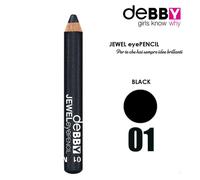 Debby Matita Occhi Jewel 01 Black Metal - Matita occhi