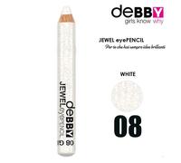 Debby Matita Occhi Jewel 08 White Glitter - Matita occhi