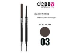Debby Microbrow 03 Dark - Matita Sopracciglia