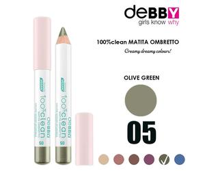 Debby Ombretto jumbo 100% clean 05 olive green - Ombretto