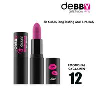 Debby Rossetto Lunga Tenuta Mat 8H Baci 12 Emozionale Ciclamino - Rossetto