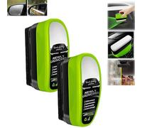 LUYJWZN Debeidi Oil Film Cleaning, 2025 New Glass Coating Cleaning Brush for Windshield, Upgraded Automotive Oil Film Cleaning Brush, Oil Film 2.0 Cleaning Brush for Car Windows (2pcs)