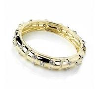 Debenhams Placcato Oro Chiusura a Scatto Bracciale Massiccio Borchie W/