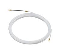 Debflex 431100 - Sonda tirafili in nylon 10 m, colore: Bianco