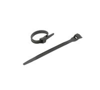 Debflex 709012 - Confezione da 25 fascette autobloccanti (dim 6 x 115 mm), colore: Nero