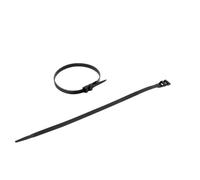 Debflex 709042-25 fascette autobloccanti, 9 x 350, colore: Nero