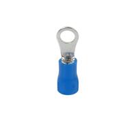 Debflex 711010 - Confezione da 10 terminali a occhiello preisolati, diametro 4 mm, colore: Blu