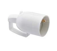 Debflex 713540 - Connettore femmina 2P+T 16 A, colore: Bianco