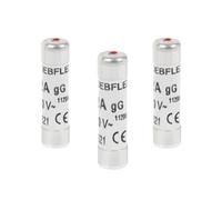 Debflex 715336 3 fusibili con indicatore 8,5 x 31,5 mm 20 A 380 V