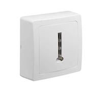 DEBFLEX 746812 - Presa per telefono, presa elettrica, presa sporgente, presa telefonica bianca, presa telefonica a T