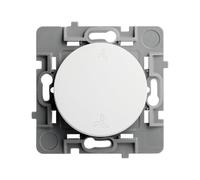 DEBFLEX - Casual Evo - Meccanismo VMC - Controllo per ventilazione centralizzata - Terminali di collegamento automatici - ABS - Installazione a incasso - Bianco - 76 x 76 x 34 mm
