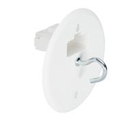 DEBFLEX - Coperchio DCL diametro 88 mm + gancio - Per installazione di apparecchi a soffitto o parete - bianco