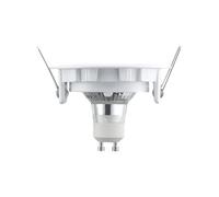 DEBFLEX Faretto Led da incasso | Faretto Led | Faretto da incasso a Led | Faretto Led da incasso | Led Spot | Led da incasso | Kit faretto da incasso + Led Gu10+5+Presa 10
