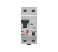 Debflex - INTERRUTTORE DIFFERENZIALE 2P 30MA 40A 2 MODULI TIPO AC - Modulare - Gamma modulare - Interruttori differenziali - 707511