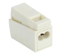 DEBFLEX - Terminali per apparecchi - 2 conduttori - Confezione da 3-704917 - Bianco