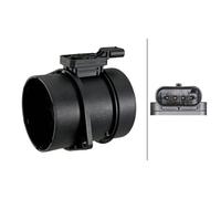 HELLA 8ET 358 095-271 Debimetro - 4a... poli - Bocchettone di tubo - con bocchettone tubo