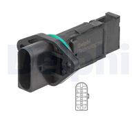 Debimetro per AUDI VW A3 EOS GOLF MULTIVAN NEW BEETLE PASSAT PHAETON TOUAREG TRA