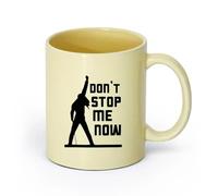 DEBINGY ceramica Tazze grandi da tè, caffè e cioccolata calda Non fermarmi adesso （11oz/320ml） Caffè, tè, latte macchiato, latte, cacao, succhi di frutta e altre bevande calde Beige