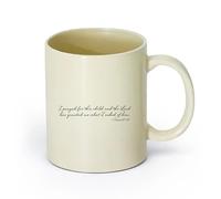 DEBINGY ceramica Tazze resistenti Prego per questo bambino, Dio esaudisca i miei desideri. Versetti della Bibbia Cristiani. （11oz/320ml） Ristorante, ufficio Giallo chiaro