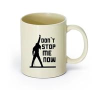 DEBINGY Tazze grandi da tè, caffè e cioccolata calda Non fermarmi adesso （11oz/320ml） Caffè, tè, latte macchiato, latte, cacao, succhi di frutta e altre bevande calde Giallo chiaro