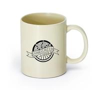 DEBINGY Tazze grandi da tè, caffè e cioccolata calda Pizza Express （11oz/320ml） matrimoni, compleanni, regali per donne, festa del papà, mamma, ragazze, ragazzi Giallo chiaro