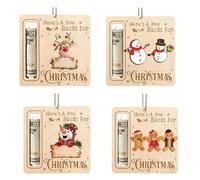 DeBizz Decorazione natalizia per albero di Natale, regalo di denaro, confezione in legno - Regali per l'inizio della scuola, regali di denaro, compleanno, baby regalo per nascita, ragazzo ragazza (1)