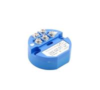 DEBLAN Convertitore di Resistenza Termica da PT100 a 4-20 mA 0-600° Ingresso RTD Uscita 4-20 mA Trasmettitore di Temperatura Montato sulla Testa (Color : 0-300 Celsius)