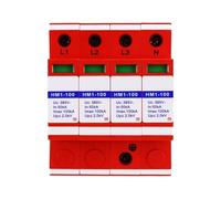 DEBLAN Scaricatore di Sovratensione per Fulmini Trifase di Classe B 100KA 380V HM1-100 2,0kV