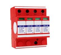 DEBLAN Scaricatore di sovratensione trifase da 380 V, Tipo 1, 80 KA, Protezione da sovratensione 4P, 2,0 KV