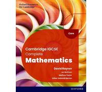 Ian Bettison Mathew Cambridge IGCSE Complete Mathematics Core: Stud (Tascabile)