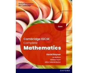 Deborah Barton Ian Cambridge IGCSE Complete Mathematics Core: Stud (Tascabile)