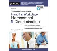 Deborah C Engla The Essential Guide to Handling Workplace Harassment (Tascabile)
