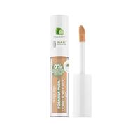Deborah Correttore Fluido Formula Pura BIO N.04 Amber, 0% Siliconi, Antirughe Borse e Occhiaie, riduce Imperfezioni e Discromie, Finish Luminoso, con Olio di Cetriolo Bio