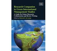 Deborah E. de L Research Companion to Green International Man (Copertina rigida)