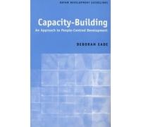 Deborah Eade Capacity-Building (Tascabile)