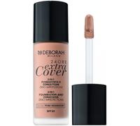 24Ore Extra Cover 2in1 Fondotinta Correttore SPF 20 04 Apricot Anti-Imperfezioni 30 ml Deborah