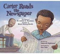 Deborah Hopkinson Carter Reads the Newspaper (Tascabile)