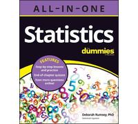 Deborah J. Rumsey Statistics All-in-One For Dummies (Tascabile)