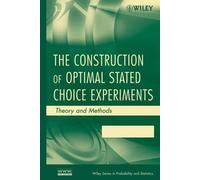 Deborah J. Street L The Construction of Optimal Stated Choic (Copertina rigida)