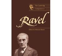 Deborah Mawer The Cambridge Companion to Ravel (Tascabile)
