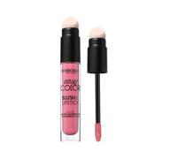 Deborah Milano - Blush & Lipstick Easy Color, 06 Pink Glow, con Acido Ialuronico e Olio di Mandorle Dolci, Colore Intenso e Long Lasting su Guance e Labbra, 30ml
