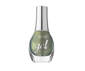 Deborah Milano Chrome Gel Effect smalto per unghie Verde Cromo