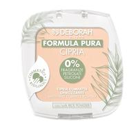 Deborah Milano - Cipria Compatta Opacizzante BIO Formula Pura, Ingredienti Naturali e Biologici, Finish Matte, Texture Leggera e Vellutata, Senza Parabeni, Siliconi, Fragranze, Colore: Beige 2, 10 g