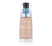 Deborah 24ORE Fondotinta Nude Perfect N.04, Idratante e leggero, Lunga Tenuta, Effetto Nude, Texture Fluida dalla Coprenza Media, per un Incarnato Uniforme, Radioso e Vellutato