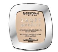 Deborah 24Ore Perfect Cipria SPF 15 03 Rose Waterproof Idratante 9 gr Compatta