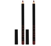 Deborah Milano - Matita Labbra 24 Ore 12 Plum, con Vitamina E, a Lunga Durata e Anti-sbavature, Alta Precisione e Ultra-pigmentata, Dona Morbidezza e Idratazione, 1.5 gr (Confezione da 2)