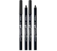Deborah Milano - Matita Occhi 2 in 1 Kajal e Eyeliner Waterproof, 01 Black, a Lunga Durata, WaterProof, Tratto Ultra-pigmentato e Cremoso, Dona uno Sguardo Intenso e Definito, 1.21 gr