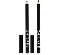 Deborah Milano - Matita Occhi 24 Ore a Lunga Durata, 254 Brown, Tratto Confortevole e Preciso, Dona uno Sguardo Intenso e Definito, 1.5 gr (Confezione da 2)