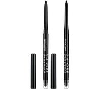 Deborah Milano - Matita Occhi 24 Ore Automatica Waterproof, 01 Black, a Lunga Durata, Alta Precisione e Ultra-pigmentata, Dona uno Sguardo Intenso e Definito, 0.5 gr (Confezione da 2)