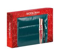 Deborah Milano - Pochette Idea Regalo N.07, include Mascara Instant Maxi Volume Olio di Melograno e Eyeliner Pen 24 Ore Extra Nero